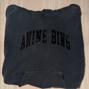 Anine Bing Sport Charcoal Sweatshirt womens size medium like new condition